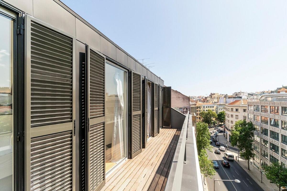 Modern 1 Bedroom Lisbon Apartment With Balcony Exterior photo